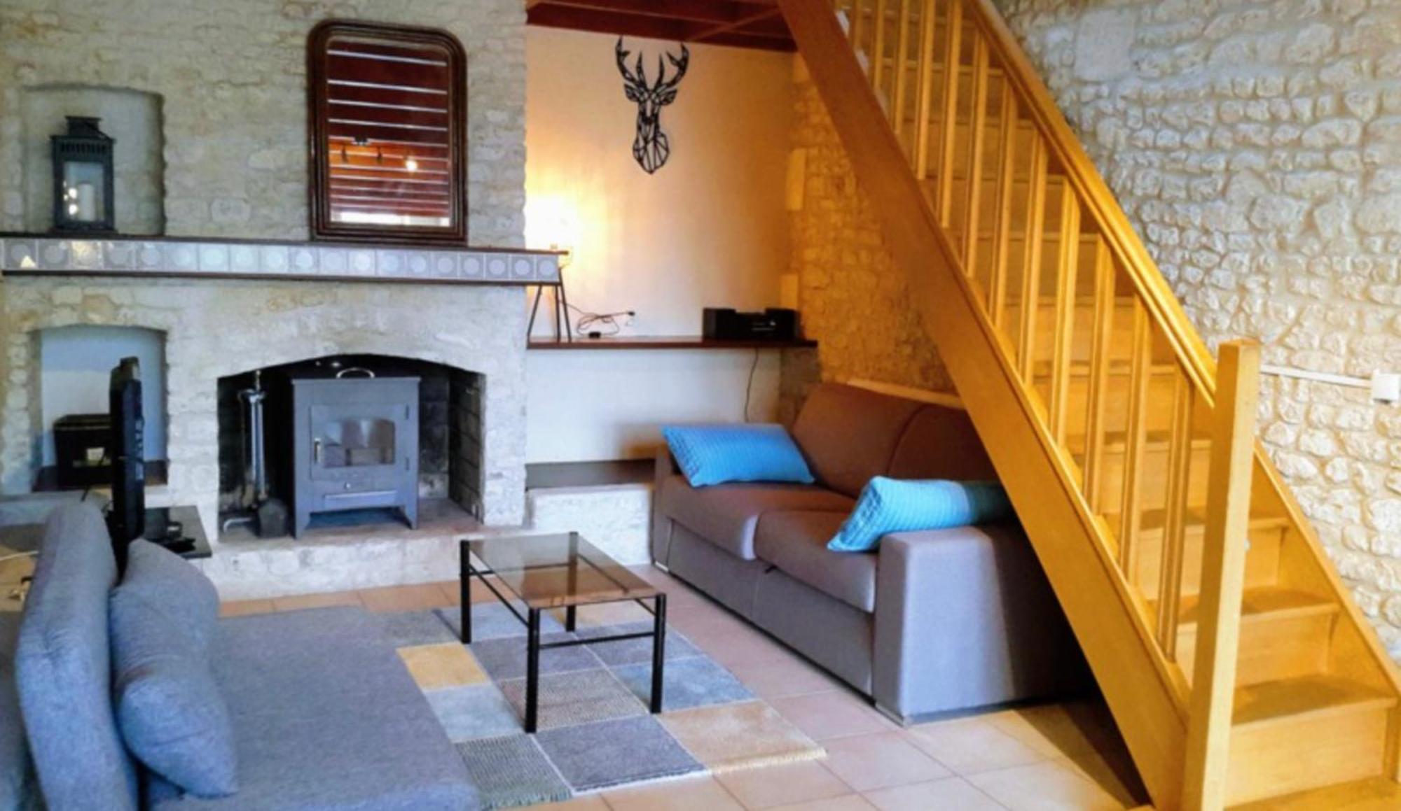 Les Roses De Jonzac Villa Mortiers Exterior foto